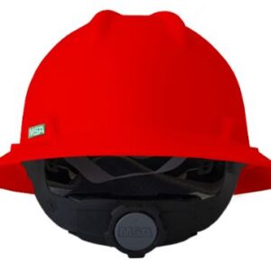 Casco V-Gard Rojo con Suspensión