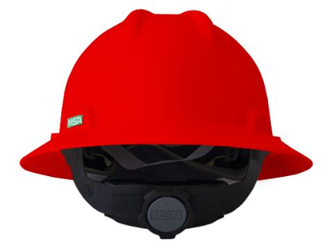 Casco V-Gard Rojo con Suspensión