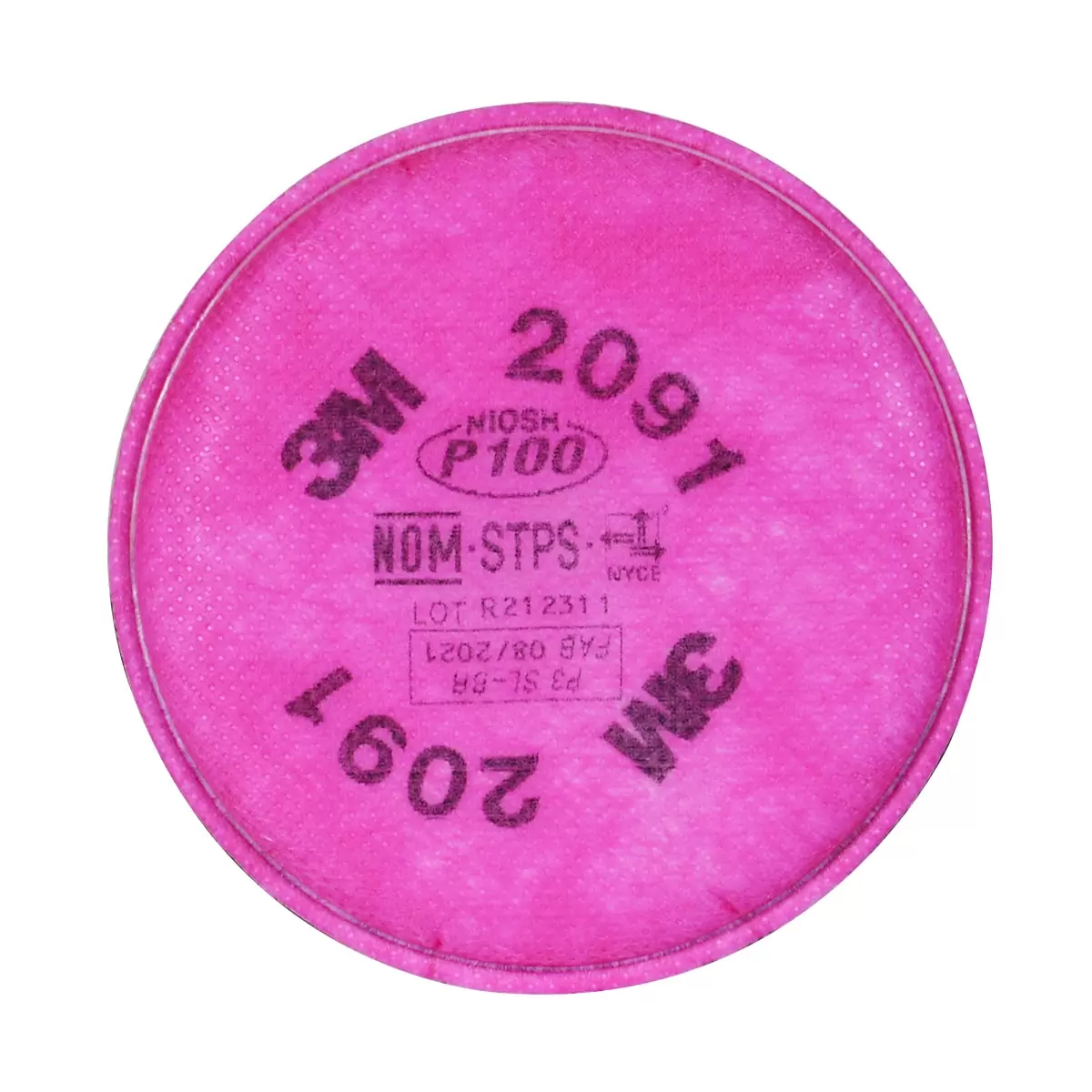 Filtro 3M 2091 para Partículas P100