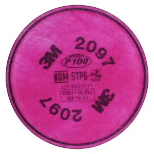 Filtro 3M 2097 para Partículas P100, Ozono y Vapores Orgánicos