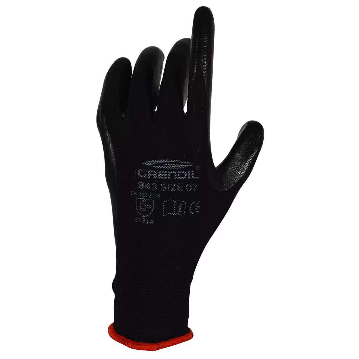 Guante de Nylon y Nitrilo Laminado Modelo 943