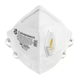 Respirador Plegable Desechable Valvulado 3M 9822 N95