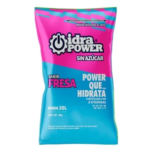 IDRAPOWER Sobre 200g sin Azúcar Bebida Isotónica en Polvo