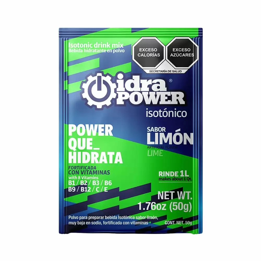 IDRAPOWER Sobre 50g Bebida Isotónica en Polvo