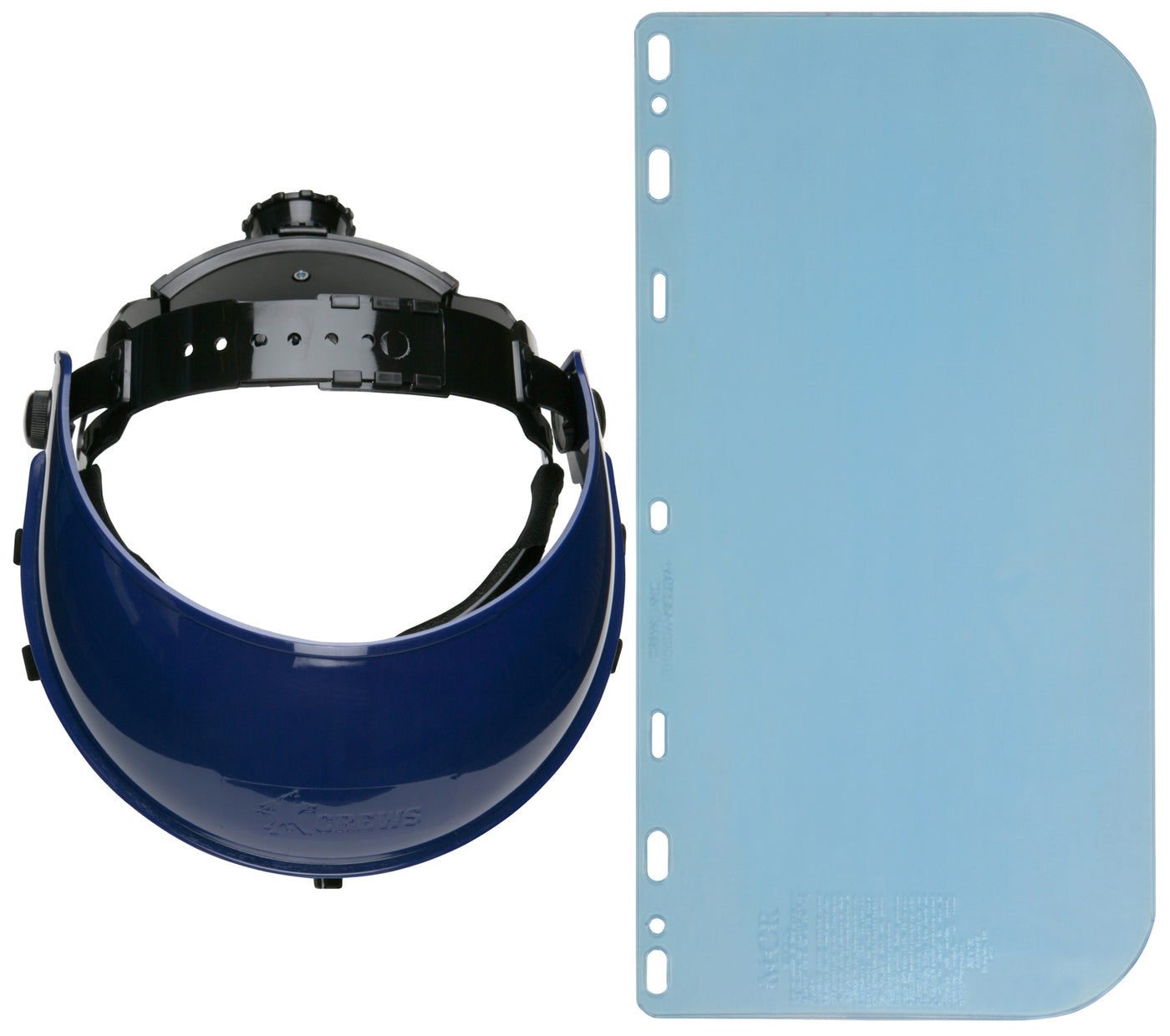 Casco con Sistema de Trinquete y Protector Facial